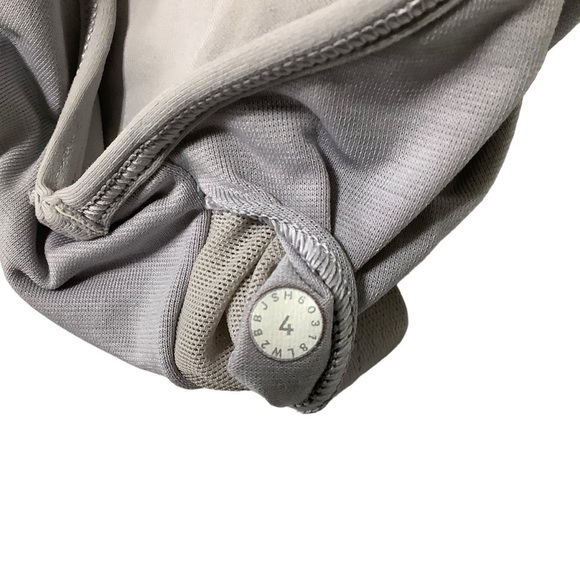 Lululemon Principal Dancer Corsetry Bra Silver Lilac Sz 4 - Picture 8 of 9